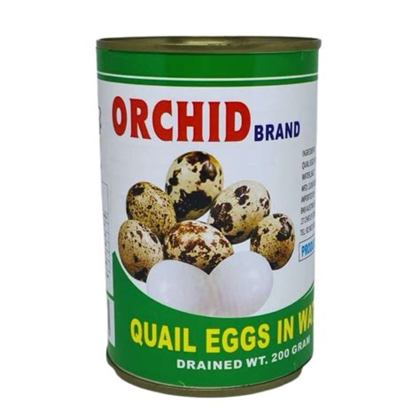 Orchid Brand Quail Eggs ငုံးဥ Golden Mandalay