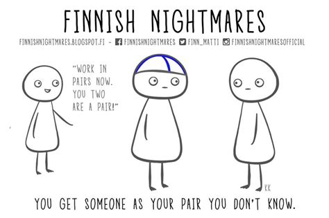 10 introvert problems depicted in the hilarious comic series finnish
