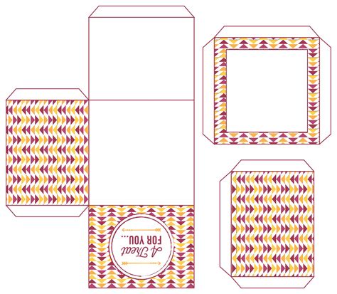 printable box templates weekly wrap   printable owl favor