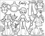 Paper Doll Coloring Dolls Pages Astronaut Color Pixie Printable Emily Puck Thin Personas Click Paperthinpersonas Popular Bw Pdf sketch template