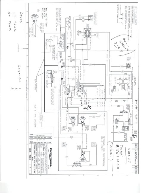 freightliner chassis wiring diagram  freightliner mt rolling chassis cummins