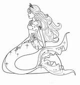 Sereia Merliah Merlia Desenho Oceana Ausmalen Meerjungfrau Disegno Trickfilmfiguren Mermaid Desenhosparacolorir Cartoni Malvorlage sketch template