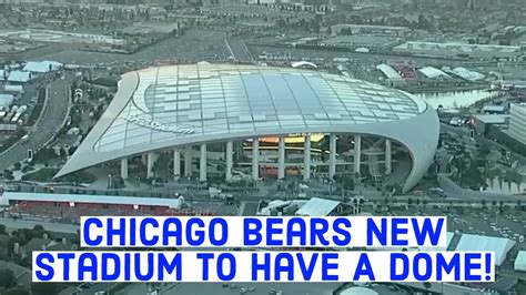 chicago bears  stadium    dome youtube