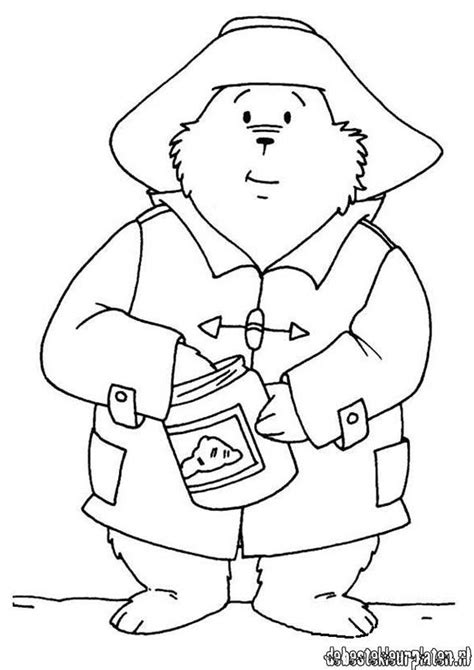 paddington bear pictures coloring home