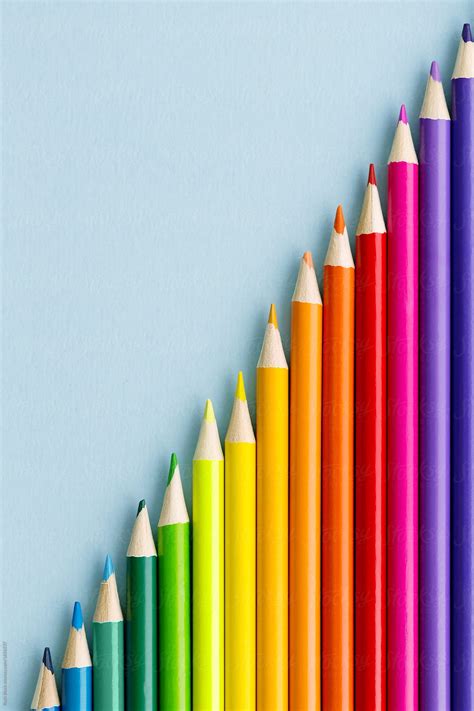 colored pencils  stocksy contributor ruth black stocksy