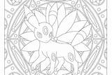 Umbreon Evoli Pokémon Raskrasil Feelinara Supercoloring Togepi Windingpathsart sketch template