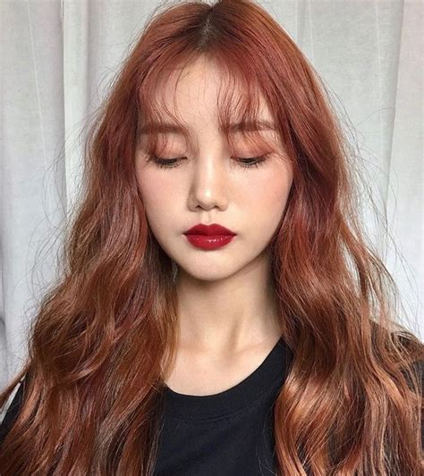 Pin By ᵃᵐᵉˡⁱᵃ ᵍʳᵃᶜᵉ On Look Makeup Korean Hair Color Hair Color
