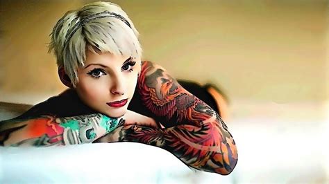 Tattoo Girl Wallpapers Top Free Tattoo Girl Backgrounds Wallpaperaccess