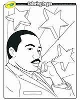 Coloring Martin Luther King Pages Jr Louis Armstrong Color Printable Getcolorings Print Getdrawings sketch template
