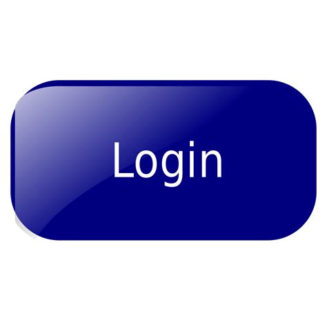 web login template  blue button vector