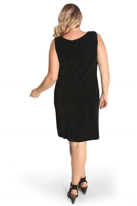 Vikki Vi Classic Black Short Shell Dress