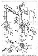 Carburetor Yamaha Partzilla sketch template