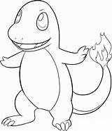 Charmander Pokemon sketch template