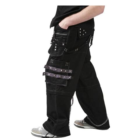 emo trouser grey punk rock gothic pants