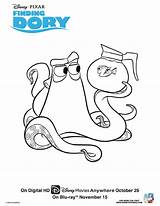 Finding Dory Coloring Pages Disney Nemo Printable Sweeps4bloggers Books Colouring Pixar Click sketch template