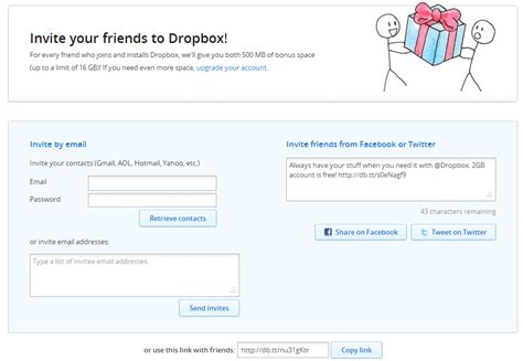 dropbox invites  good     gigabytes  extra space ghacks tech news