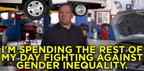 andy richter gender inequality by team coco find and share on giphy