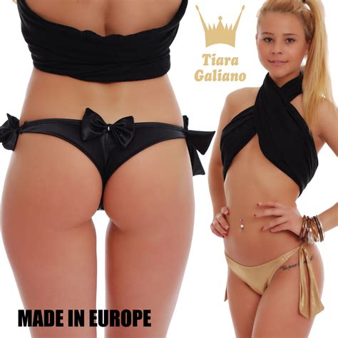 Brazilian Thong Bikini Bottoms S M L Xl Tiara Galiano 503
