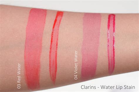 fashioneer clarins water lip stain