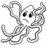 Octopus Coloring Pages Printable sketch template
