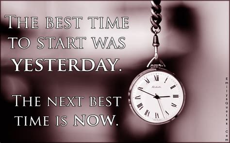 time  start  yesterday    time   popular inspirational quotes