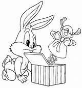 Looney Tunes Sorpresa Scatola Stampare sketch template