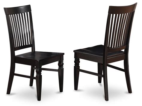 black wood dining room chairs chair pads cushions