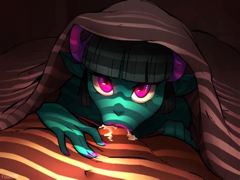 monster under the sheets by fushark hentai foundry
