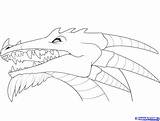 Dragon Head Draw Dragons Coloring Heads Step Realistic Drawing Simple Pages Fire Faces Face Printable Print Getdrawings Color Library Clipart sketch template