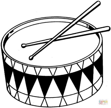 image result  drums printable drums  kids coloring pages