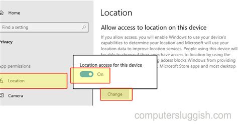 Enable Windows 10 Location Services Computersluggish