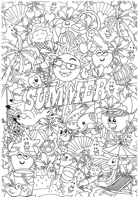 summer coloring sheets cool coloring pages animal coloring pages