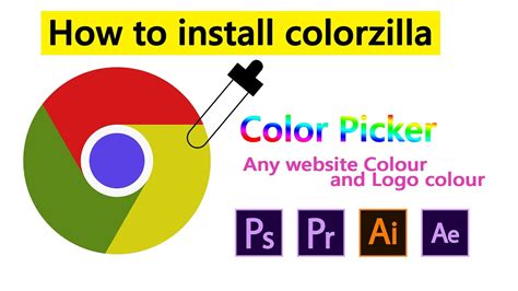 install color picker  google chrome extension youtube