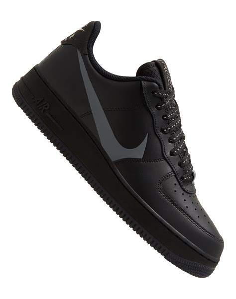 nike mens air force  black life style sports