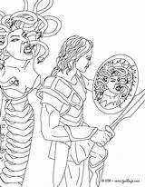 Medusa Perseus Mythologie Colorir Mito Mitologia Olimpicos Deuses Perseu Ausmalen Mythological Persée Heroes Méduse Grega Hellokids Myths Mythos Colouring Grec sketch template