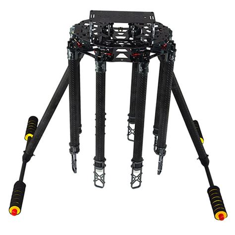 fc    axis auto folding fpv octocopter carbon fiber multi rotor frame kit  landing gear