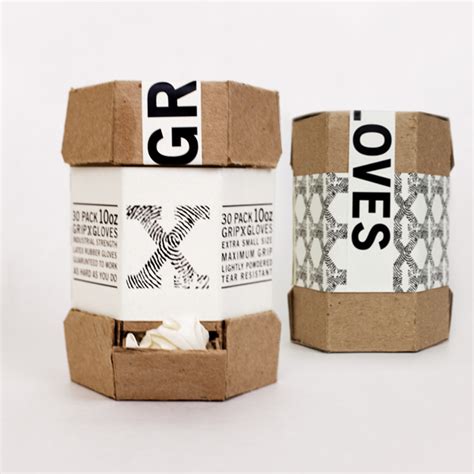 gripx glove packaging liz leo design