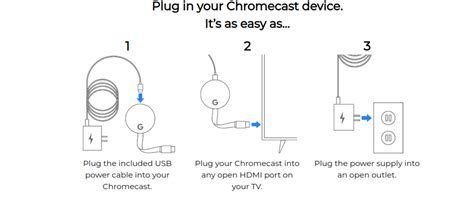 updated guide  setting  google chromecast dignited