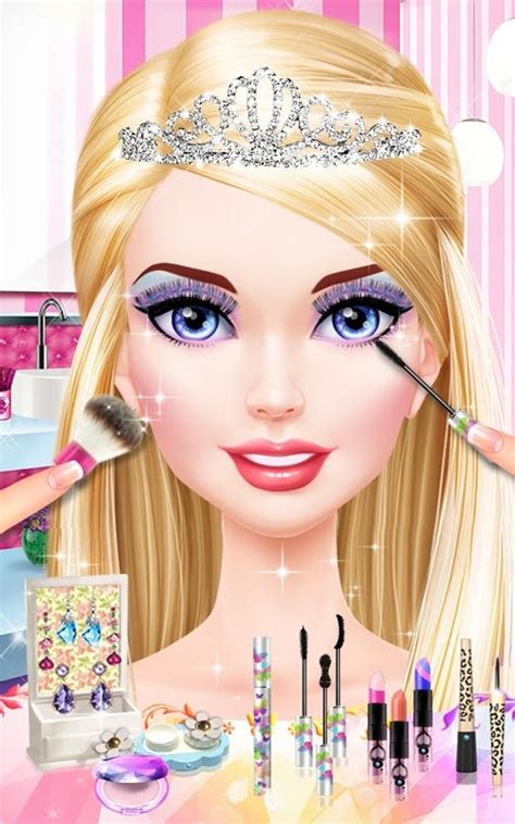 glam doll makeover chic spa apk  educational android game  appraw