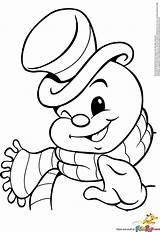 Snowman Coloring Pages Christmas Snowmen Frosty Para Kids Colorear Snow Dibujos Colouring Simple Winter Sheets Pintar Man Wink Cards Print sketch template