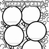 Coloring Pages Violence Domestic Words Kids Printables Happy Printable Imom Cute Getcolorings Positive Getdrawings sketch template
