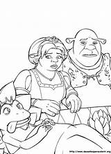 Shrek Colorear Roi Fiona Grenouille Kleurplaten Kleurplaat Terceiro Derde Malade Zum Tercero Disegno Ausmalen Printen Desenho Terzo Troisieme Tegninger Websincloud sketch template