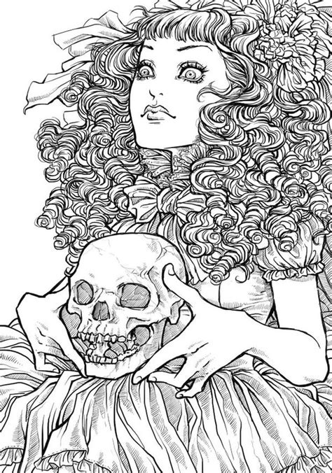 adult halloween coloring pages black magic blm