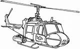 Helicopter Uh Iroquois Aviastar Template sketch template