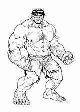 Hulk Coloring Pages Sheets Color Kids Printable Colour sketch template
