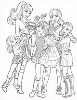 Barbie Sisters Pour sketch template