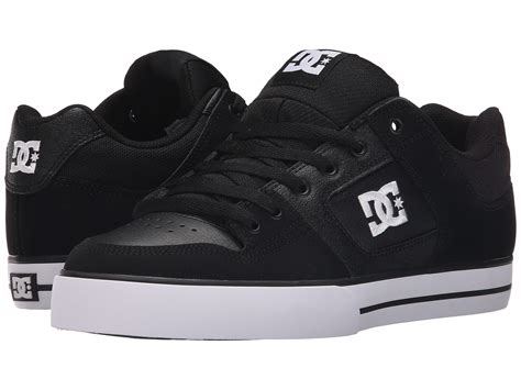 dc skateboard shoes pure blackblackwhite brand  ebay