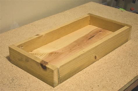 simple wooden tray  crafted maker