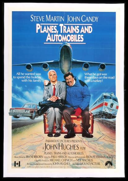 Planes Trains And Automobiles Cinemasterpieces Original Uk Movie Poster