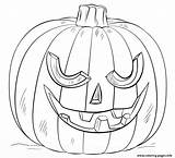 Coloring Lantern Jack Halloween Pages Scary Pumpkin Printable Drawing Print Color Lanterns Sheet Pumpkins Toddlers Creepy Template Getdrawings Info Categories sketch template